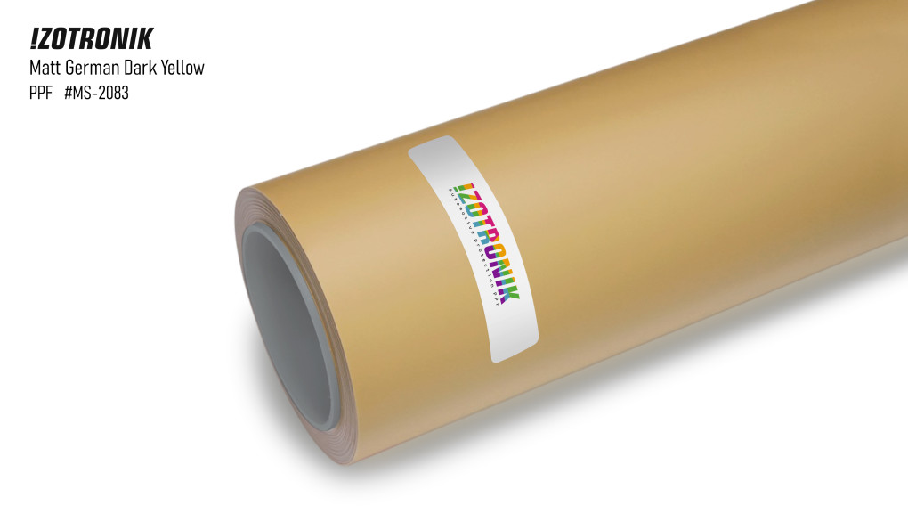 IZOTRONIK PPF Matt German Dark Yellow / MS-2083