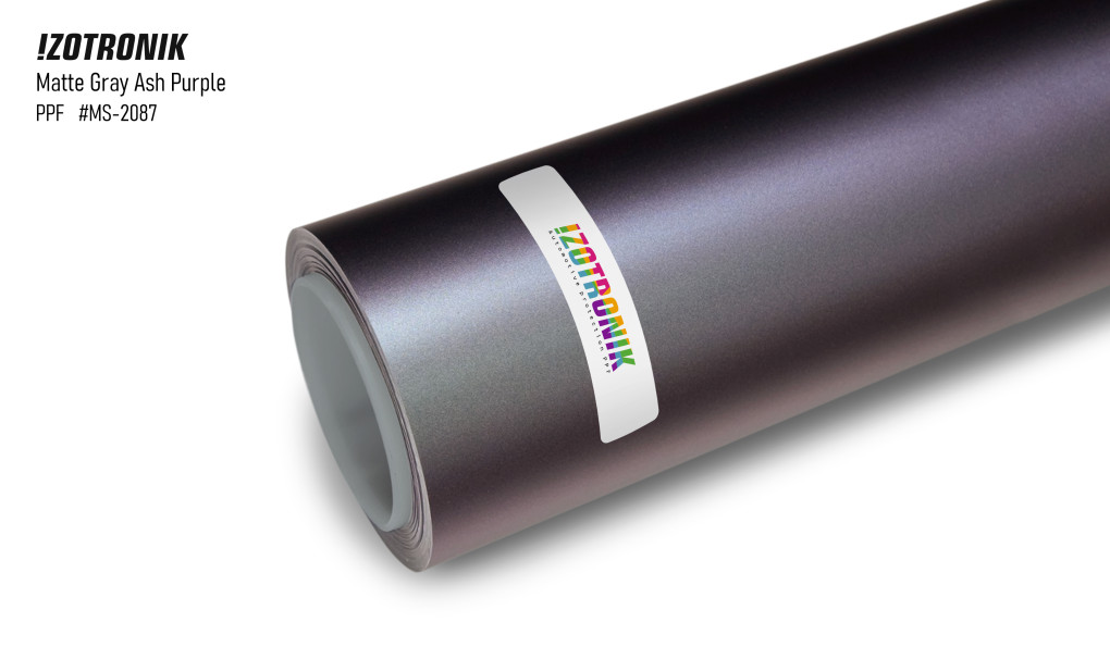 IZOTRONIK PPF Matte Gray Ash Purple / MS-2087