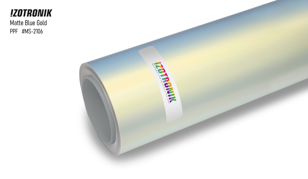 IZOTRONIK PPF Matte Blue Gold / MS-2106