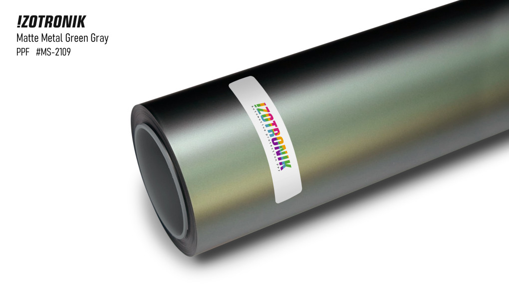 IZOTRONIK PPF Matte Metal Green Gray / MS-2109
