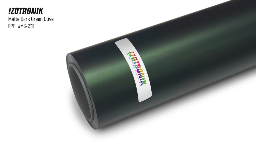 IZOTRONIK PPF Matte Dark Green Olive / MS-2111