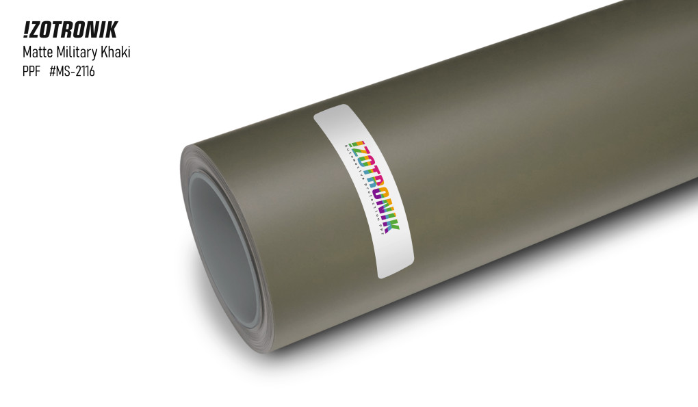 IZOTRONIK PPF Matte Military Khaki / MS-2116