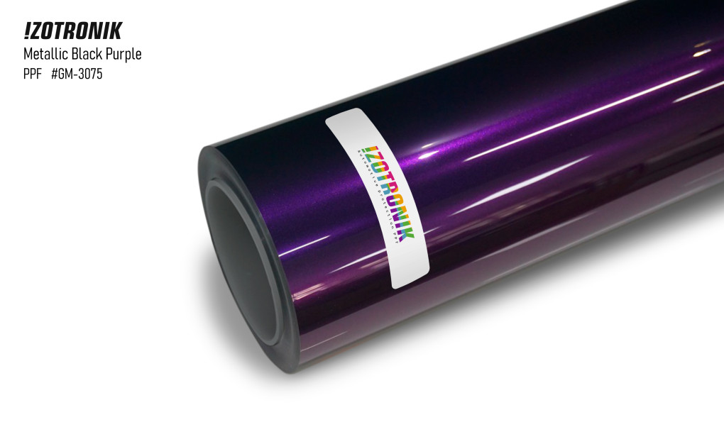 IZOTRONIK PPF Metallic Black Purple / GM-3075